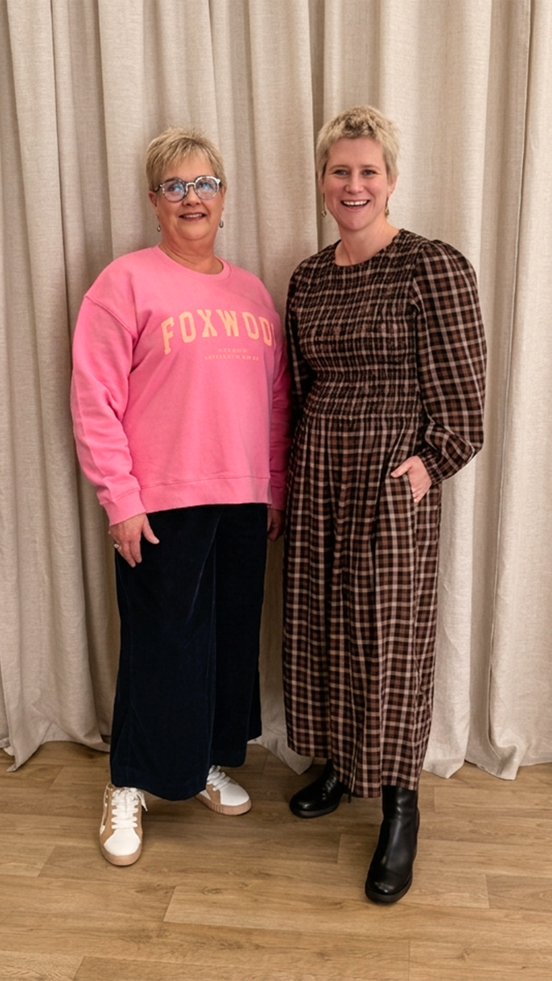 style items clothing on different bodies